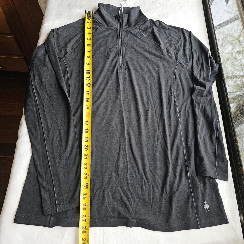 Smartwool Women's Classic All-Season Merino Base Layer 1/4 Zip Sz XL - Picture 12 of 12